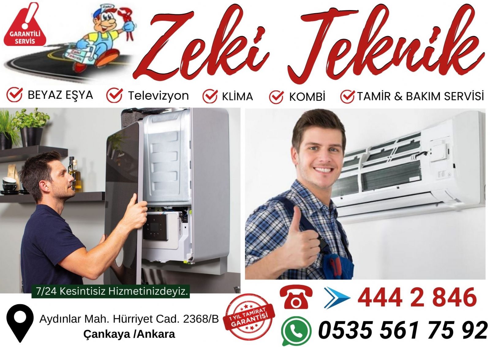 Ayrancı Kombi Servisi